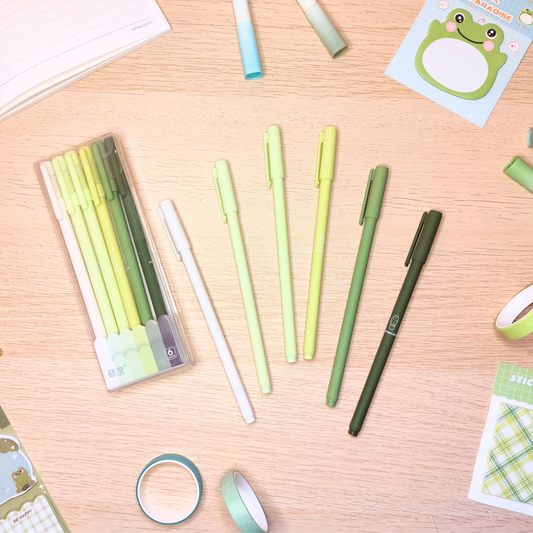 Pastell Fineliner Set grün