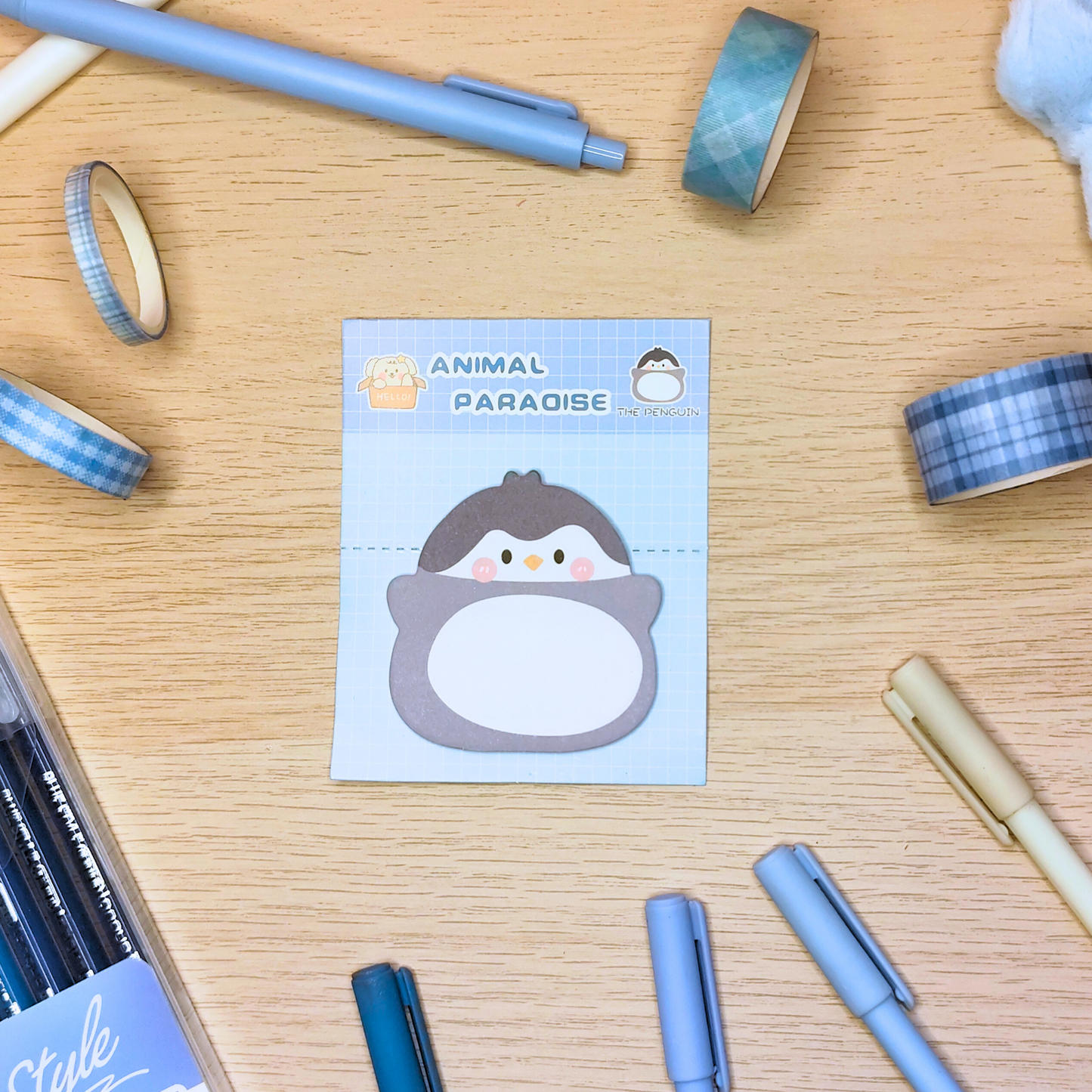 Sticky Notes Penguin stehend