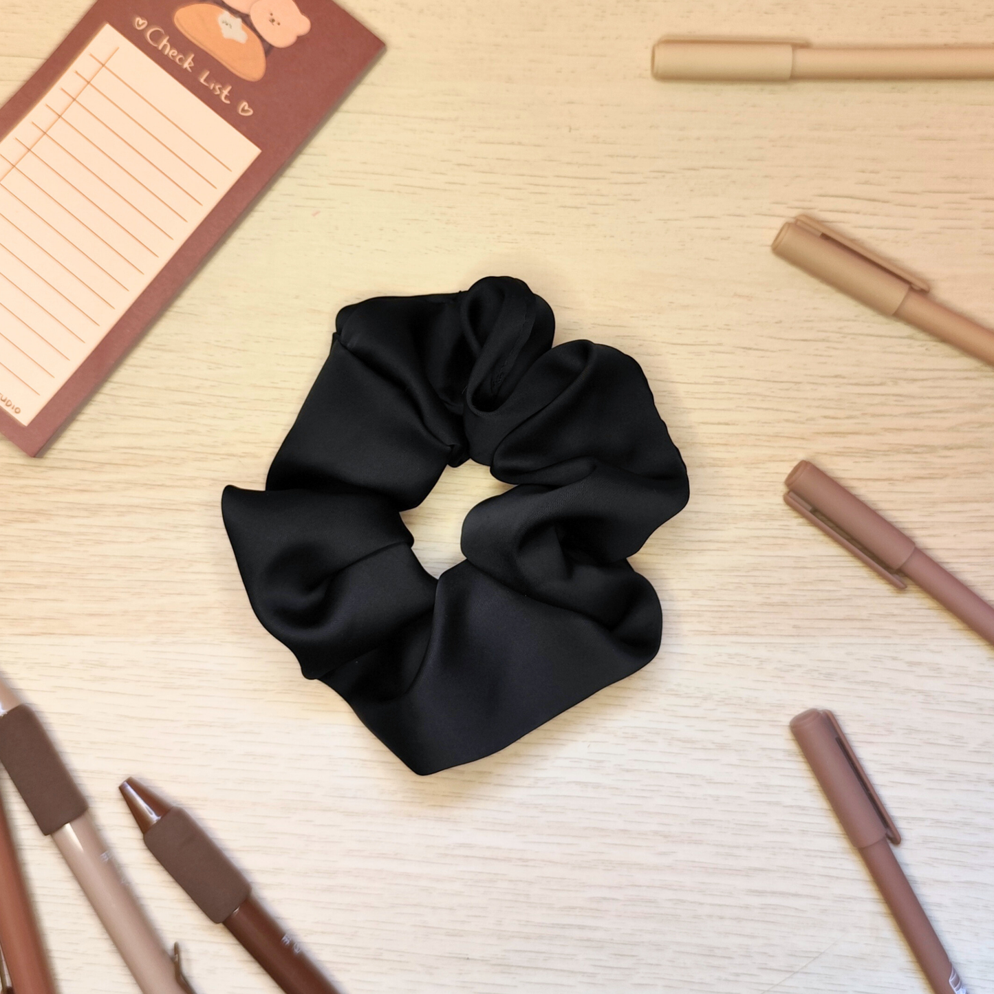 Scrunchie Satin black 🖤