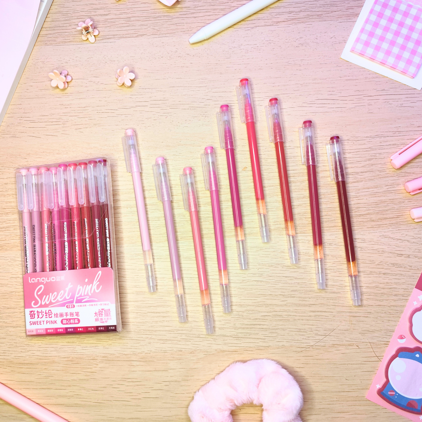 Gelliner Set Pinktöne