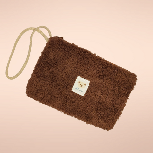 Bären Tasche Fell braun