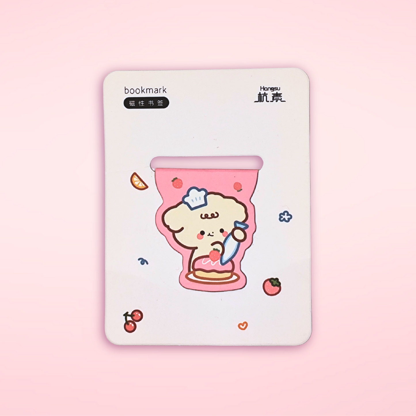 Lesezeichen Magnet Kuchen Bär