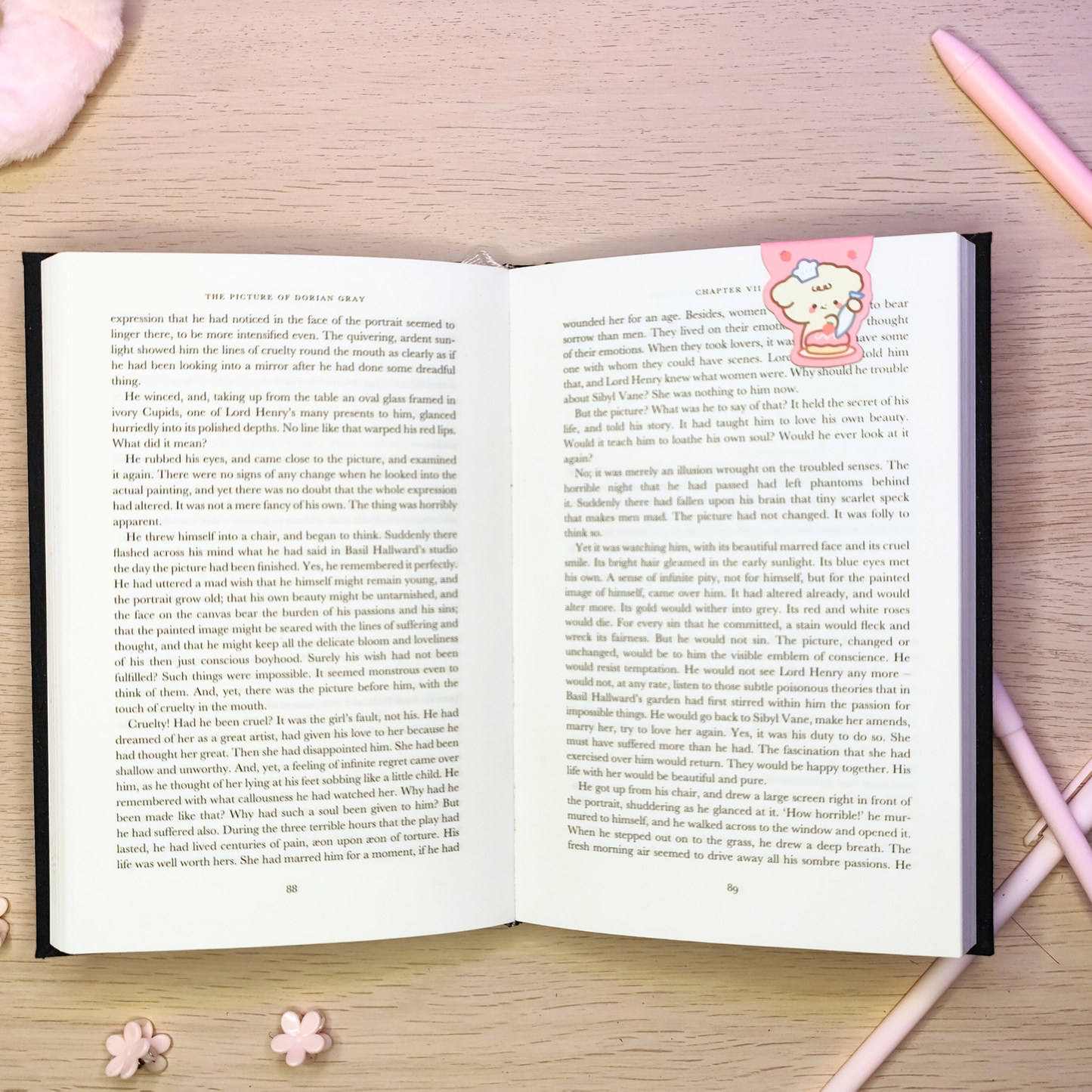 Lesezeichen Magnet Kuchen Bär