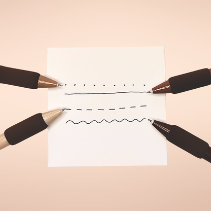 Kaffee Kugelschreiber Set