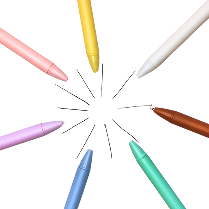 Kugelschreiber Pastell Weiß