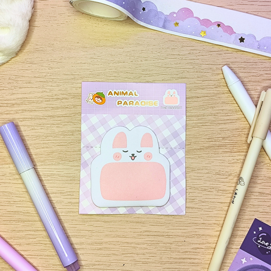 Standing Sticky Notes Animals Bunny