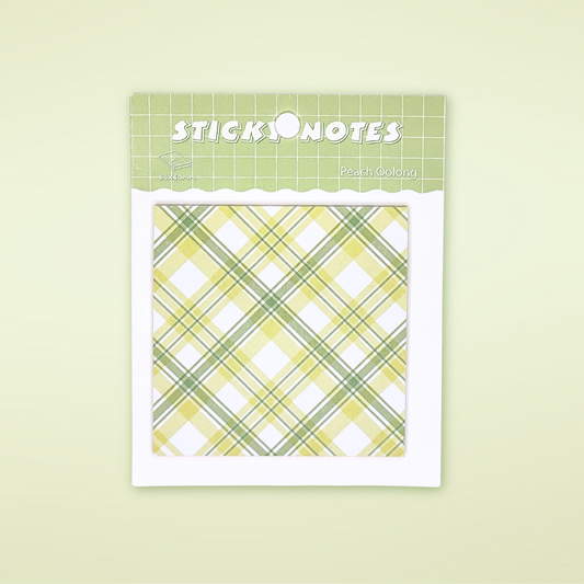 Sticky Notes Checked Green