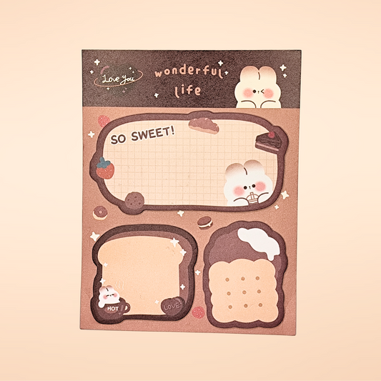 Sticky Notes Set Bear